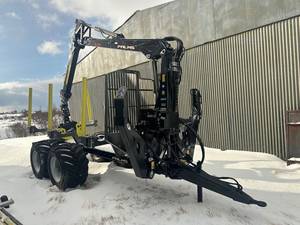 Remolque Forestal PALMS U12 con Capacidad de Carga de 12,000 kg, Unibody, 6.21 m de Longitud, Área de Carga de 2.75 m², Compatible con Grúa de 120 kNm - Product Image 6