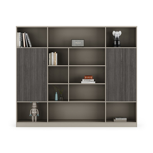 Gabinete de Almacenamiento de Madera Moderno, Organizador de Documentos Multicapa, Archivador Modular, Estante para Archivos de Gran Capacidad para Oficina en Casa - Product Image 6