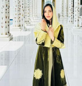 Ropa tradicional hecha a mano vestido afgano de alta calidad mejor Material afgano Vintage vestidos de mujer 0624 - Product Image 6