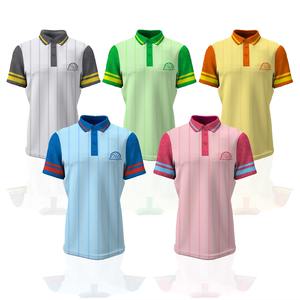 Polo con estampado de sublimación personalizable de calidad superior para hombre Polo de tela transpirable de poliéster para hombre - Product Image 2