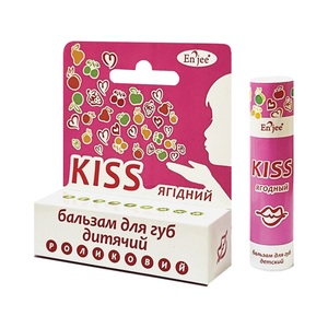 Children <b>Lip</b> Balm ENJEE Kiss berry Cosmetic Product for <b>Lips</b> Care Private Label Manufacturer OEM - Product Image 2