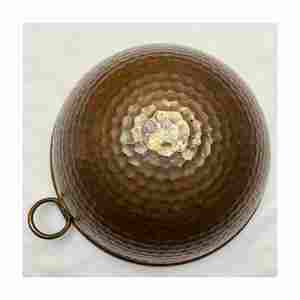 Forte demande avec un prix raisonnable Bol mélangeur en cuivre 4.7L martelé Indien Exportateur Bol en cuivre Vintage de haute qualité - Product Image 3