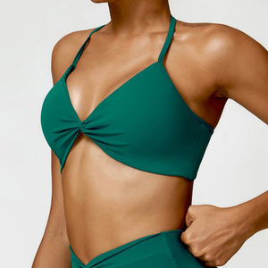 2Pcs Fitness Yoga Set Women Activewear High Waist Leggings Push <b>up</b> Yoga Bra Custom Logo Gym Clothing Ladies Workout Set - Product Image 6