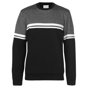 Mexion Custom ODM Men's Crew Neck Long Sleeve Dark <b>Red</b> Fleece Sweatshirt with Pocket <b>High</b> Quality Customizable - Product Image 1