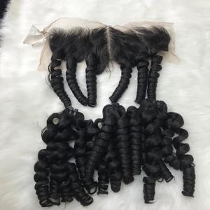 ผมต่อแบบเรีย100% เวียดนามเครื่องทำผมมนุษย์มัดสองชั้น - Product Image 4