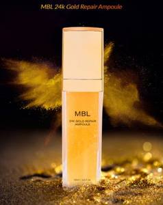 Ampolla de reparación de oro MBL 24K, cosmética coreana con péptidos de ácido hialurónico de adenosina para una piel hidratada juvenil radiante - Product Image 6
