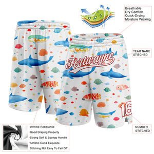 Recién llegado, pantalones cortos de baloncesto, pantalones cortos de poliéster, transpirables, tarifa mayorista con personalización, tarifa barata, servicios OEM 2025 - Product Image 4