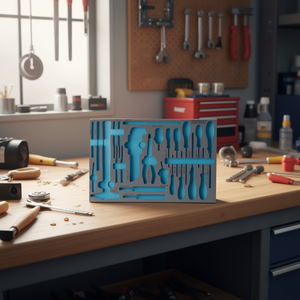 Hazet 2-Component Soft Foam Insert <b>Tool</b> <b>Storage</b> for 163-120/24 - Product Image 3