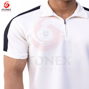 Fabricant Vente en gros Polos de luxe en coton premium personnalisés T-shirt polo d'été uniforme respirant pour hommes - Product Image 3