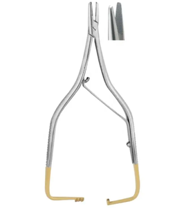 Gillies กรรไกรสเตนเลสสตีล16ซม., เครื่องมือสำหรับผ่าตัดด้วยมือทีซีที่จับเข็มเย็บ - Product Image 3