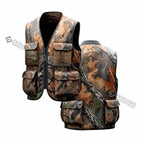 Top Vente Gilet de Chasse Pliable Léger Respirant de Haute Qualité avec Logo Personnalisé et Design pour une Utilisation en Extérieur