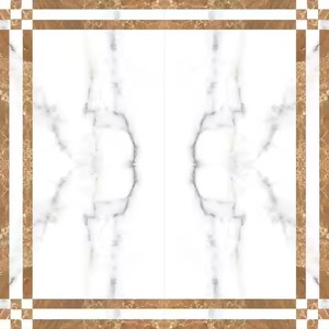 Serie digital Lujosos azulejos de pared de cerámica brillante 300x300mm Diseño elegante de estilo árabe - Product Image 3