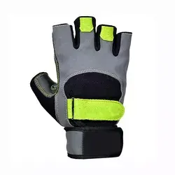 Padded <b>Gym</b> Weightlifting Gloves Custom Workout Training Gloves For Men Women Fitness Exercise With <b>Wrist</b> <b>Wraps</b> - Product Image 3