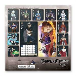 ปฏิทินติดผนังแบล็คโคลเวอร์ปี 2024 - Product Image 2