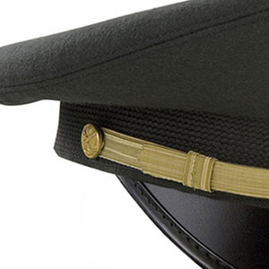 Oficer Chapeaux Chapeau de flic bleu marine pour habiller la fête Halloween Cosplay Unform Chapeaux pour hommes femmes adultes de qualité supérieure - Product Image 4