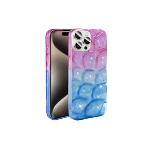 Étui en silicone isolé 3D brillant et élégant pour iPhone 15 Pro-NXXA, emballé par Hacar Retail - Product Image 6