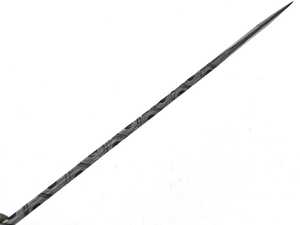 Cuchillo de caza de Damasco hecho a mano para acampar al aire libre, nuevo diseño, Funda de cuero de línea negra, cuchillo de bolsillo OEM personalizable - Product Image 4