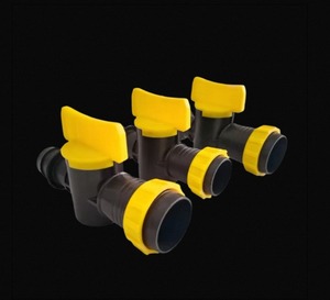 ฝาปิดวาล์ว JIVANDHARA IRRIGATION MTA ขนาด 32 มม./40 มม. สำหรับท่อแบน ท่อรดน้ำ ท่อส่งน้ำฝน สีดำ PP ทนทาน ป้องกันสภาพอากาศ สำหรับระบบน้ำหยด - Product Image 2