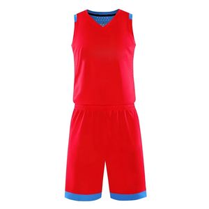 Ensemble d'uniformes de basket-ball sublimés personnalisés, maillots et shorts respirants avec broderie, options de taille plus disponibles - Product Image 2