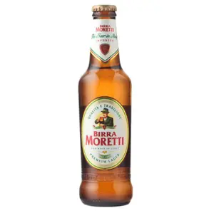 Cerveza Birra Moretti de París Francia