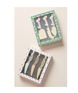 ด้ามมีดสเตนเลสสตีลคลาสสิก,ด้ามทองเหลืองหรูหราด้ามจับทำด้วยมือชุดมีดชีสสีทอง - Product Image 1