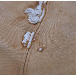 Automne personnalisé 100% coton français éponge en détresse recadrée déchiré sweats à capuche de haute qualité Vintage lavé à l'acide solide Streetwear à capuche - Product Image 5