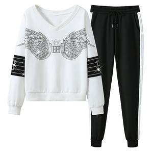 100% algodón Baggy Fleece sudaderas con capucha de gran tamaño Jogger conjunto chándal para hombres transpirable Fitness ropa deportiva verano - Product Image 1