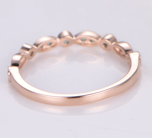 Banda minimalista de Plata de Ley 925 sólida con ajuste de bisel, joyería fina, anillo de compromiso de boda, venta al por mayor, a granel para fiestas - Product Image 3