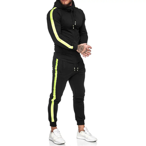 Personalizado al por mayor de los hombres chándales diseños ropa deportiva Fitness Jogging trajes Jogger conjunto chándales para hombres adultos - Product Image 5