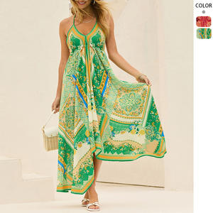 Robe moulante écologique pour femmes strass droits élégant fête été sans manches longue au prix de gros - Product Image 5