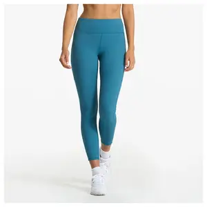 2024批发价新款高品质修身健身房瑜伽裤裹腿女性纯色高腰女士打底裤