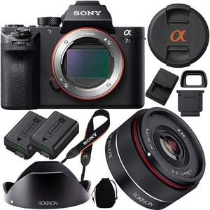 กล้องมิเรอร์เลสฟูลเฟรม Alpha A7 III (ILCEM3K-B) เลนส์ 28-70 มม. จอ LCD 3 นิ้ว รับประกัน 3 ปี เป็นมิตรกับสิ่งแวดล้อม ของขวัญ ผลิตในแคลิฟอร์เนีย - Product Image 1