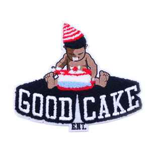 Pas de minimum en gros broderie personnalisée patchs en chenille lettres de serviette patchs de broderie personnalisés fer sur patchs en chenille - Product Image 2