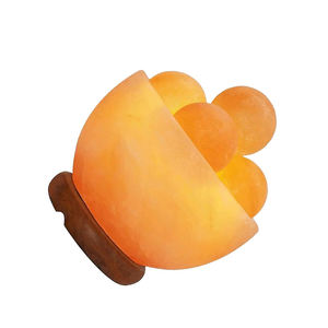 Pakistan Elegant Himalayan <b>Rock</b> Salt <b>Lamp</b> Fire Bowl Authentic Natural Crafts with Real Fire Effect - Product Image 5