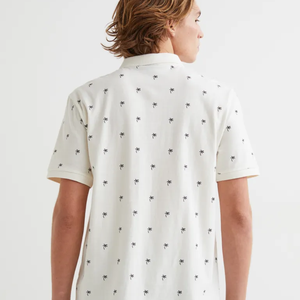 Polo de hombre de alta calidad con función de secado rápido, logotipo personalizado, manga larga y corta, estampado oscuro para golf, ropa informal al por mayor - Product Image 4