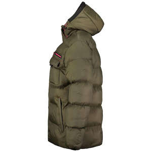 เสื้อแจ็คเก็ตผ้าแคนวาสทรงพัฟเฟอร์สำหรับผู้หญิง ดีไซน์ทันสมัย ราคาสุดคุ้ม สำหรับฤดูหนาว ดูเรียบง่าย น้ำหนักเบา สวมใส่สบาย เนื้อผ้านุ่ม สไตล์ลำลอง - Product Image 4