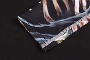 T-shirt de compression d'entraînement hautement élastique pour la course à pied, le fitness, le crossfit, la salle de sport, les entraînements et les sports de plein air avec évacuation de l'humidité - Product Image 5