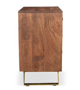 Armoire latérale de lit en bois décor à la maison polyvalent pour chambre salon ou cuisine utiliser cadeaux de décoration de noël - Product Image 3