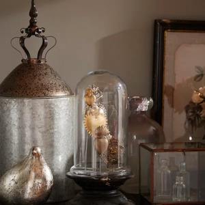 Parke Aluminum <b>Decorative</b> Urn Buckle <b>Lid</b> Open Crown Finial Square Classic Style Dishwasher Safe Rustic Farmhouse Accent Piece - Product Image 6