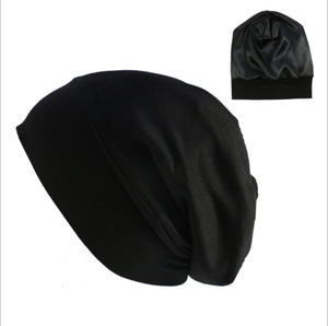 Gorro de Dormir Unisex de Estilo Casual con Forro de Satén y Estampado Digital, Nuevo Modelo 2026 - Product Image 4