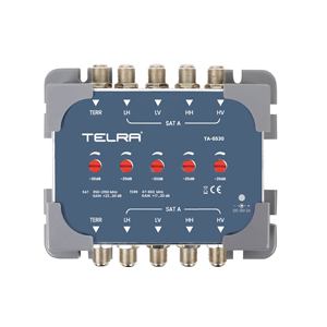 Amplificador Multiconmutador Satelital 5x5, Amplificador de Señal de TV Satelital, Amplificadores de Línea - Product Image 1