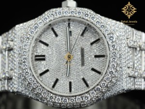 Reloj de Lujo para Hombre, Estilo Hip Hop, con Incrustaciones de Moissanita VVS, Movimiento Mecánico, Probador de Diamantes, Estilo Retro - Product Image 3