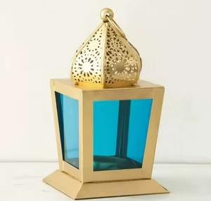 Faroles Modernos de Hierro, Adornos Decorativos para Ramadán y Eid Al-Fitr - Product Image 3