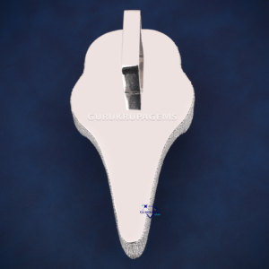 สร้อยคอเพชรโมอิสสีเงิน925สำหรับผู้ชายเครื่องประดับ - Product Image 6