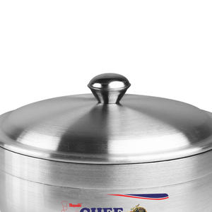 Ensemble de four hollandais de 36 cm de super qualité meilleure capacité de 14,2 L/15 QT marmite à soupe en aluminium couvercle de 14 cm compatible gaz métal - Product Image 4