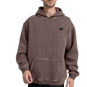 ผู้ผลิตมืออาชีพ เสื้อฮู้ดดี้โอเวอร์ไซส์ ผ้าคอตตอนผสม รุ่นใหม่มาแรง เสื้อฮู้ดดี้โอเวอร์ไซส์ขายดี - Product Image 1