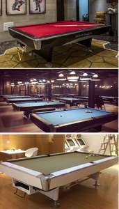 Table de billard personnalisable avec structure stable et options de hauteur réglable pour les billes de snooker et de billard - Product Image 6