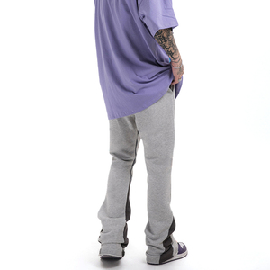 กางเกงกีฬากันยับสำหรับผู้ชายผ้าฝ้าย100% สีพื้นย้อมสีแบบถักระดับกลาง - Product Image 6