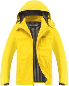 Vestes coupe-vent softshell sur mesure pour hommes, hiver, extérieur, toile, capuche, col montant, imperméable, respirant, streetwear - Product Image 4