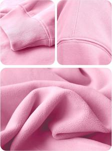 Sudadera con Capucha Extra Grande, Bordada Personalizada, 100% Algodón, Sudadera Unisex Lisa para Venta al por Mayor - Product Image 4